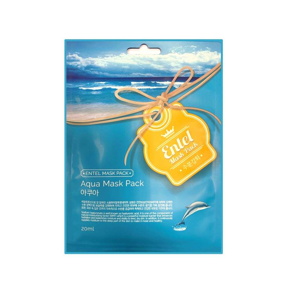 Entel Aqua Face Sheet Mask (Pack Of 10)