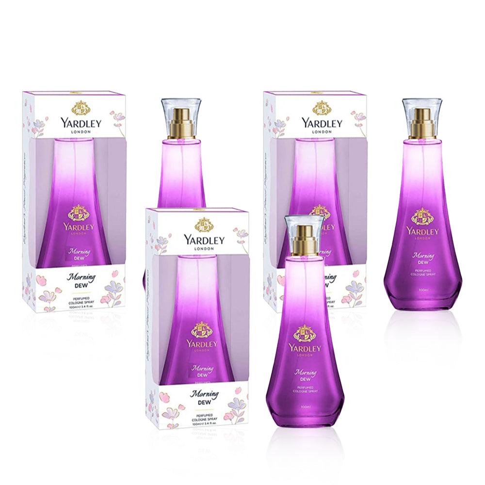 ياردلي إي دي سي ندى الصباح 100 مل - (عبوة من 3 قطع)