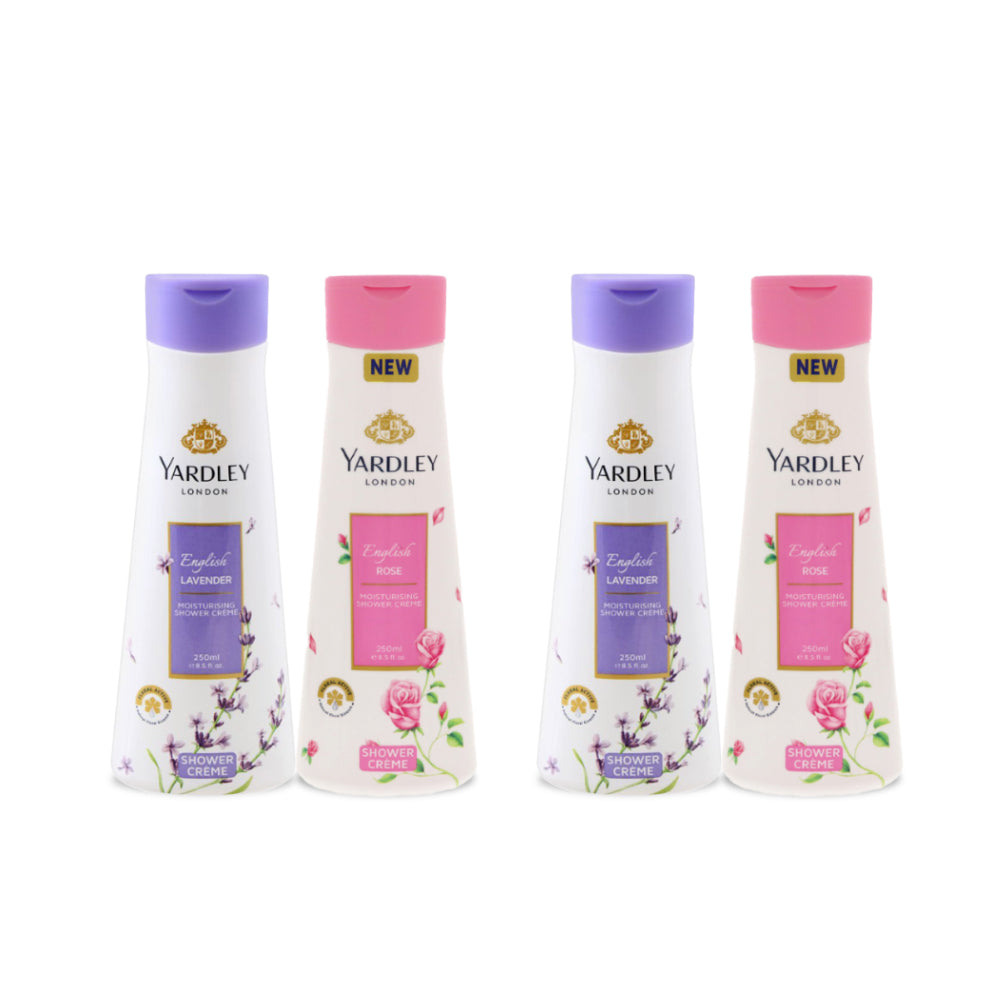 ياردلي - كريم استحمام 250 مل - لافندر إنجليزي + ورد إنجليزي