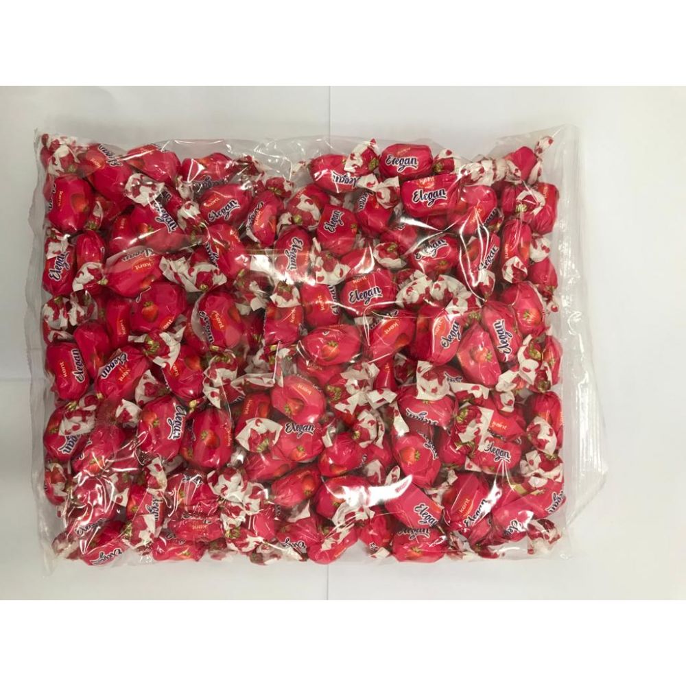 Kent Elegant Strawberry Chewy Candy 1kg Bag (Pack of 4) - Billjumla.com