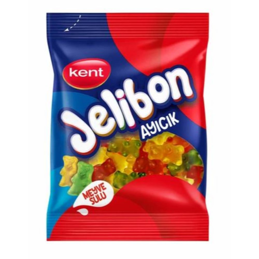 Kent Jelibon Bears Shaped Fruit Flavour Candy 80g (Pack of 24) - Billjumla.com