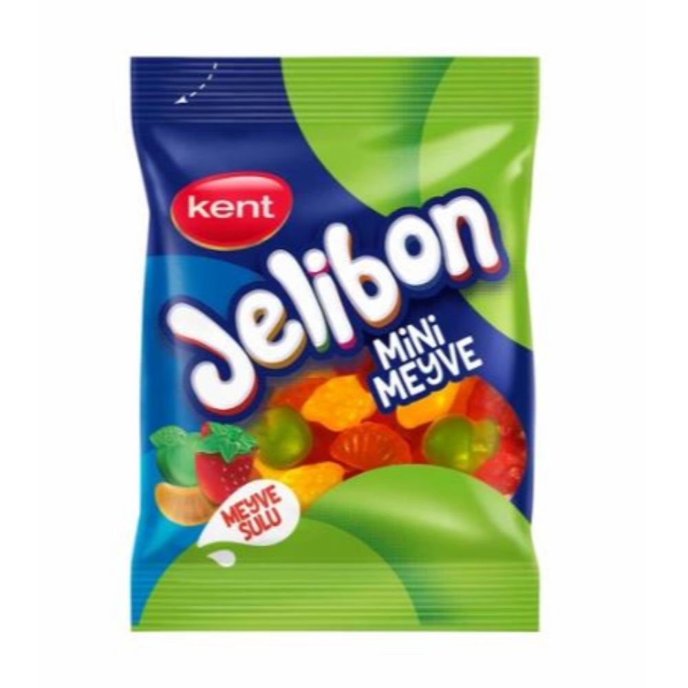 Kent Jelibon Mini Meyve Fruit Flavour Candy 40g (Pack of 64) - Billjumla.com