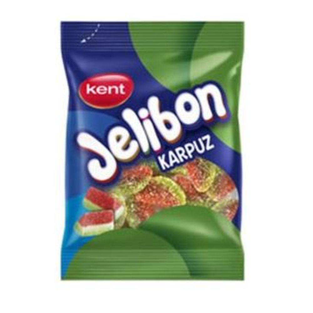 Kent Jelibon Watermelon Flavour Candy 80g (Pack of 24) - Billjumla.com