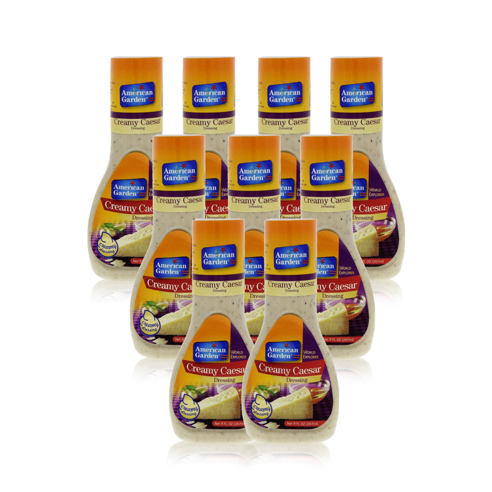 أميريكان جاردن - صلصة سيزر 267 مل - (عبوة من 9 قطع)