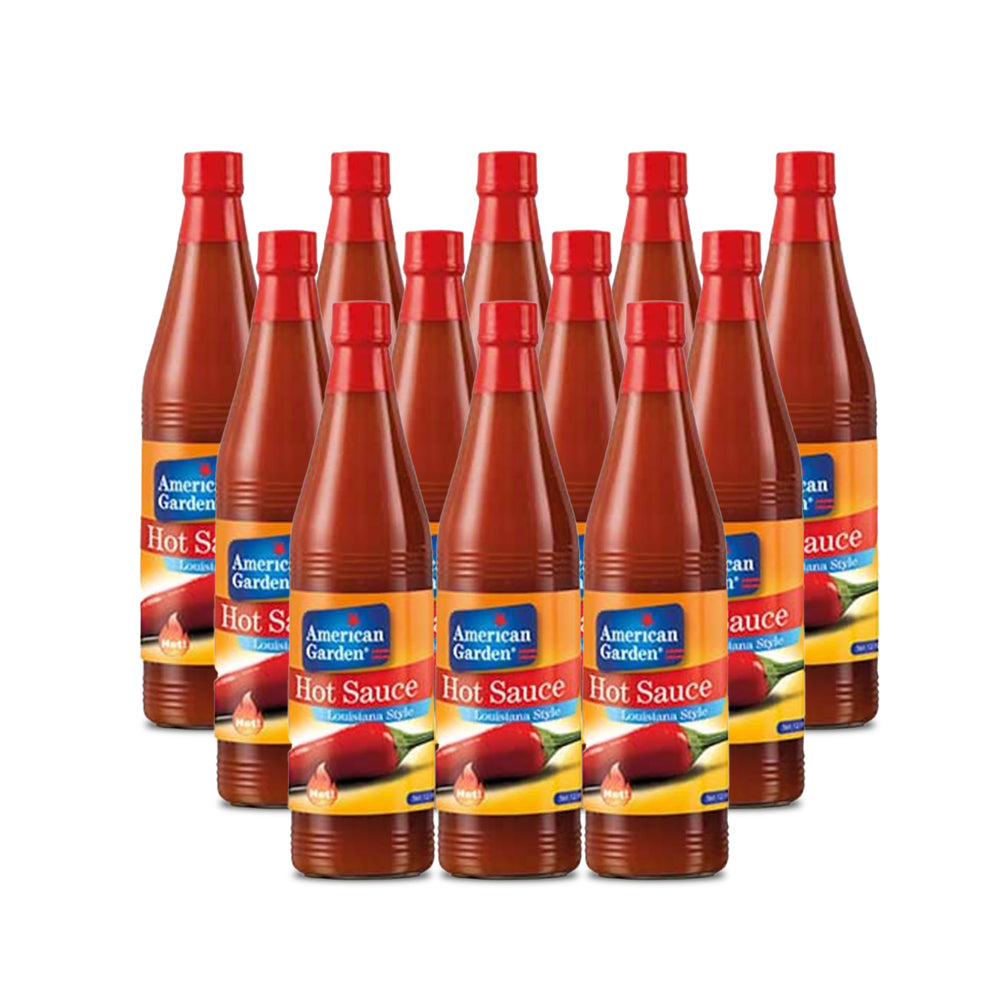 الصلصة الحارة 169 غ من أميركن جاردن-مجموعة من 12 عبوة