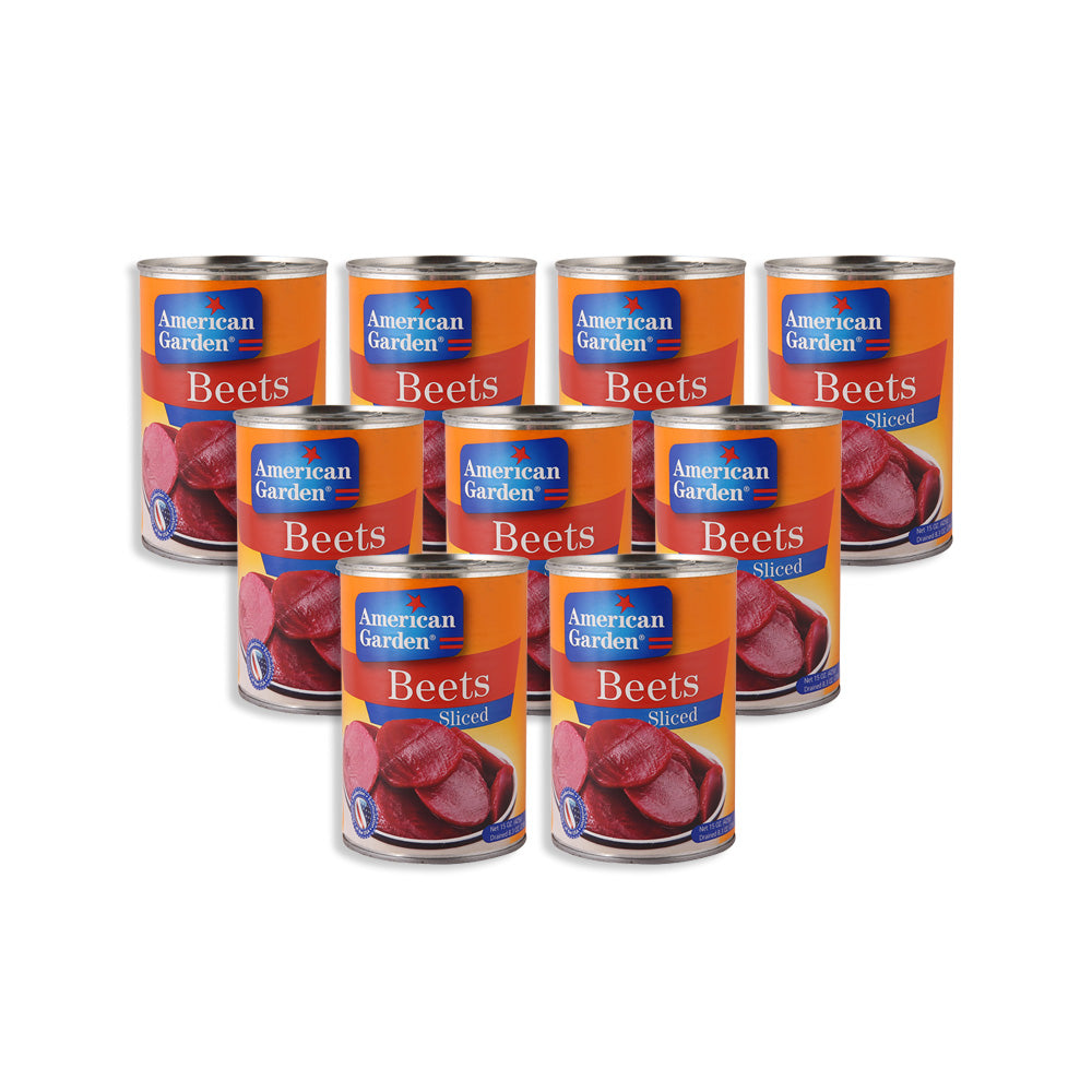 امريكان جاردن قطع شمندر 425 جرام عبوه من 9 قطعة