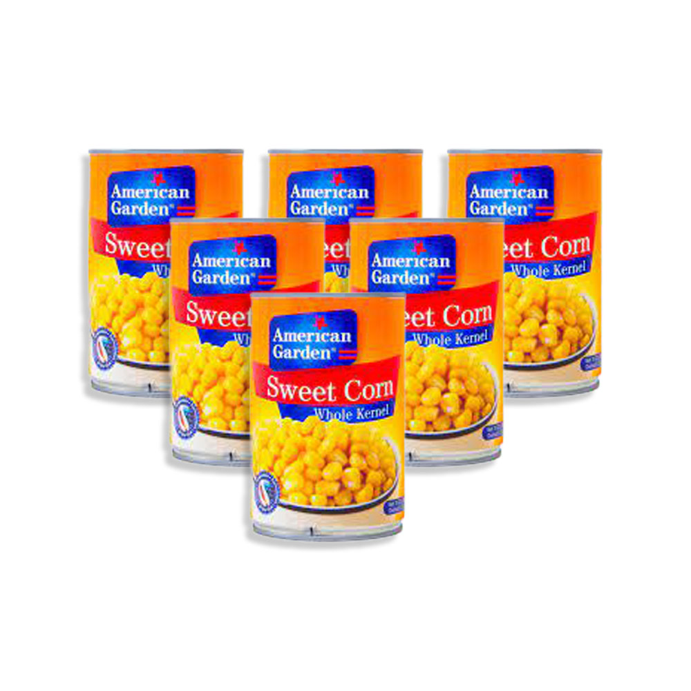 American Garden Whole Kernel Corn 425G (Pack Of 6)