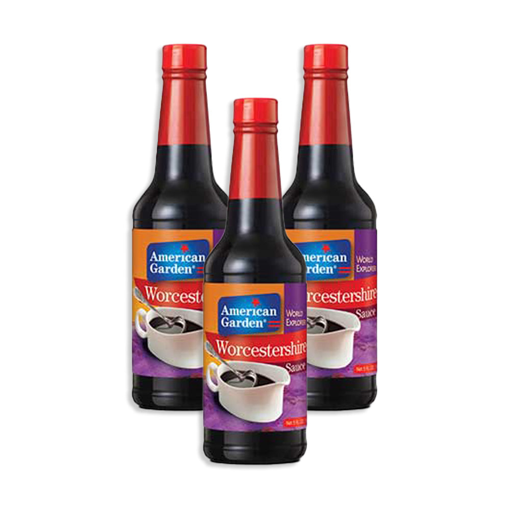 امريكان جاردن صوص الوارسيسترشاير 283 مل(عبوة من3زجاجة )
