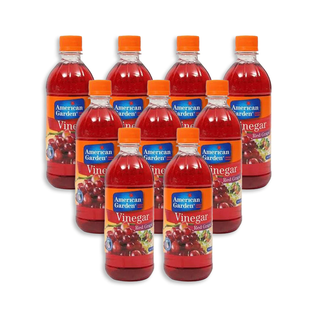 أميريكن غاردن خل عنب - 473مل - (عبوة من 9 قطعة)