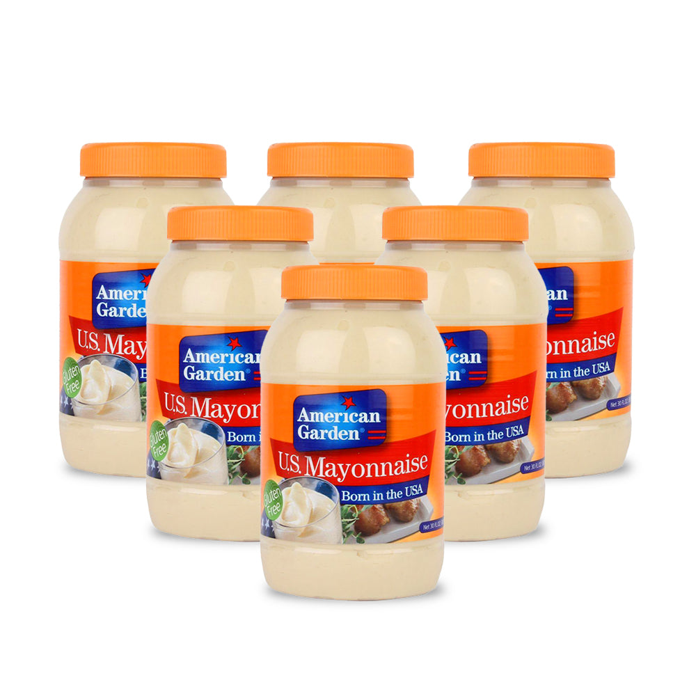 American Garden U.S. Mayonnaise, 453G (Pack Of 6)