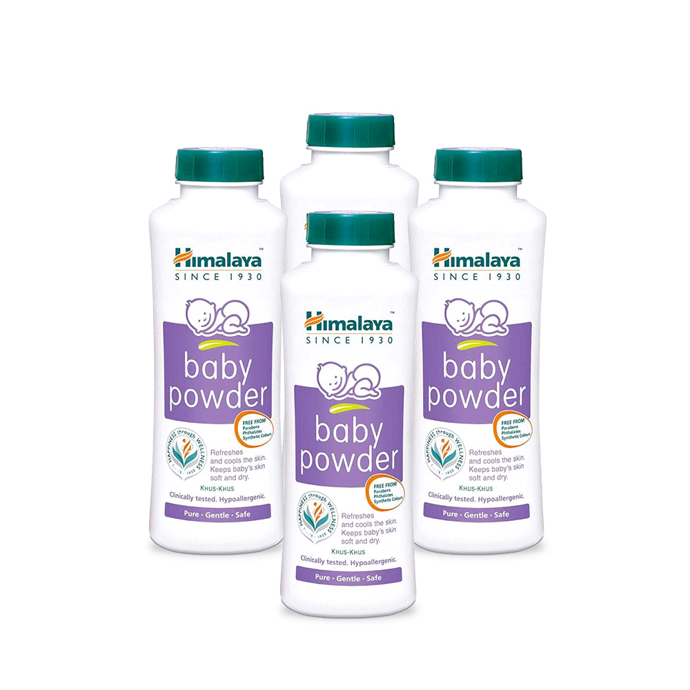 بودرة أطفال 400غ من هيمالايا - (مجموعة من 4 عبوات)