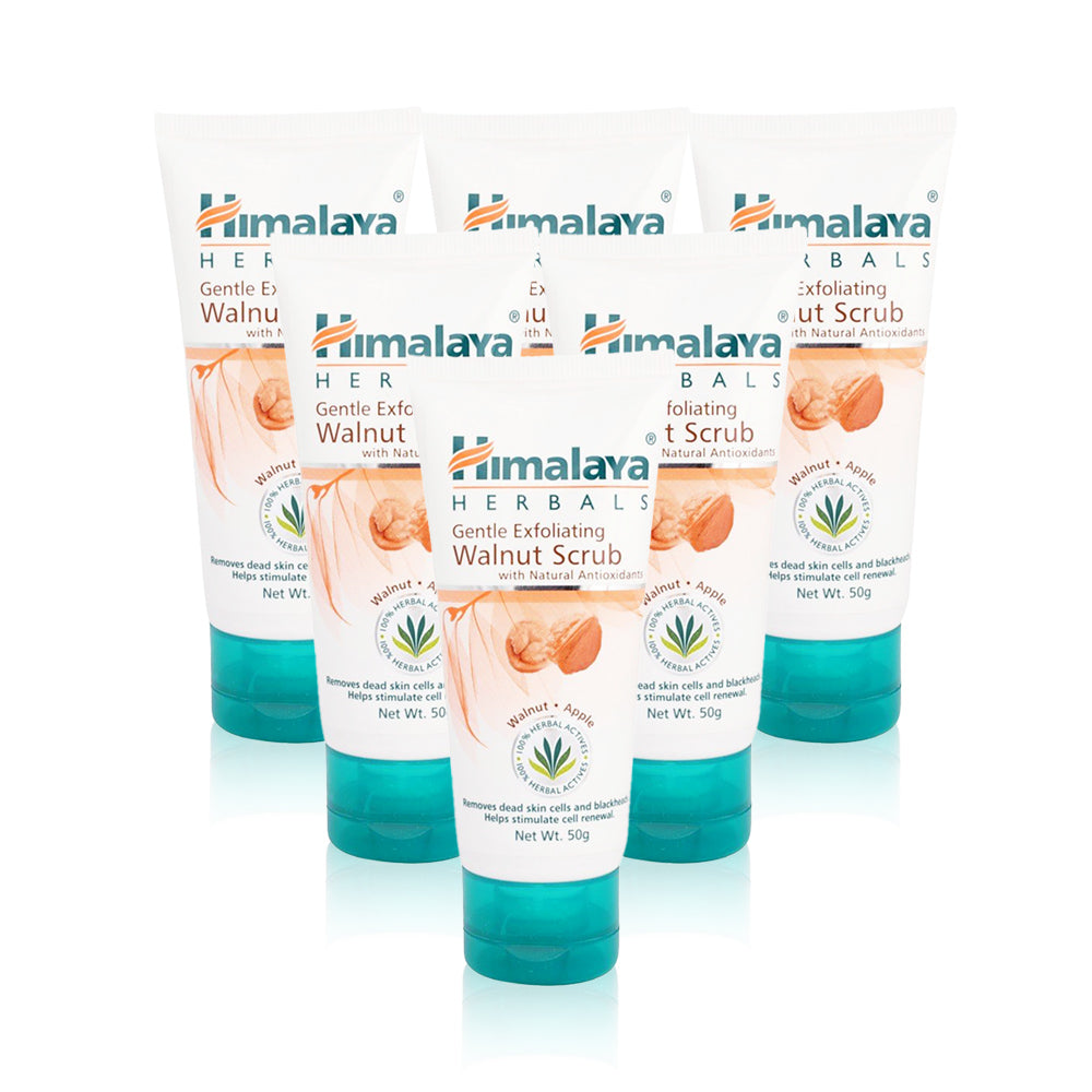 Himalaya Gentle Exfoliating Walnut Scrub 150ml - (Pack of 6)