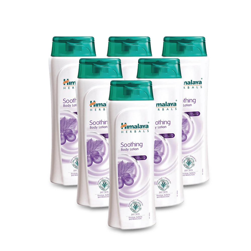 Himalaya Soothing Body Lotion Extra Dry 200ml - (Pack of 6)