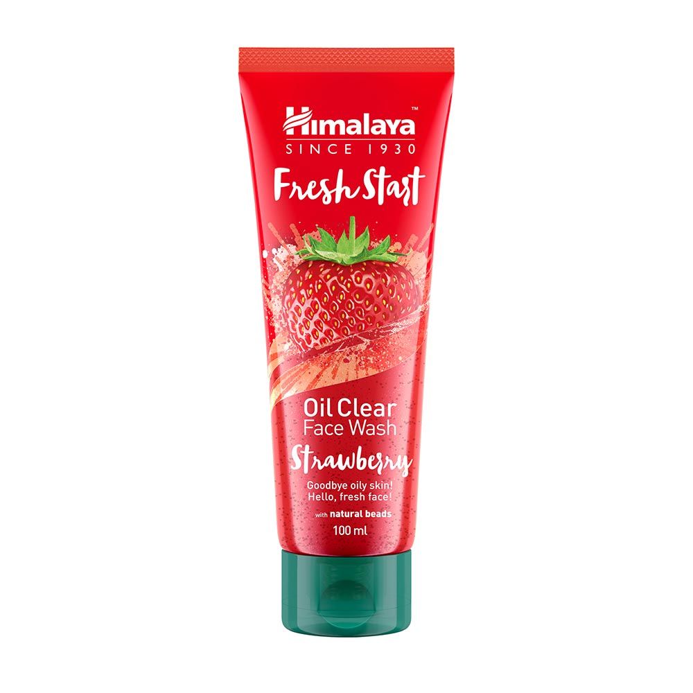 Himalaya Oil Clear Face Wash -Strawberry 100ml - (Pack of 6) - Billjumla.com