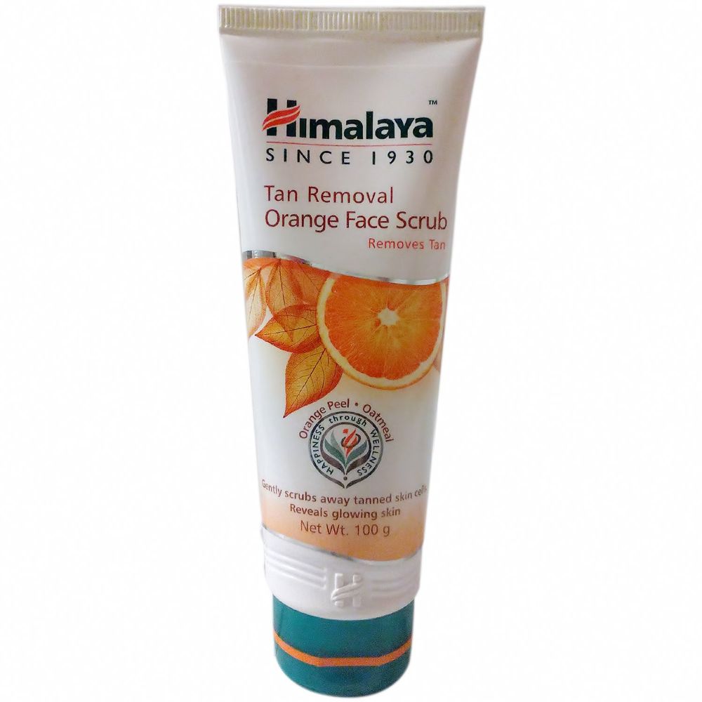 Himalaya Tan Removal Orange Face Scrub 100g - (Pack of 5) - Billjumla.com