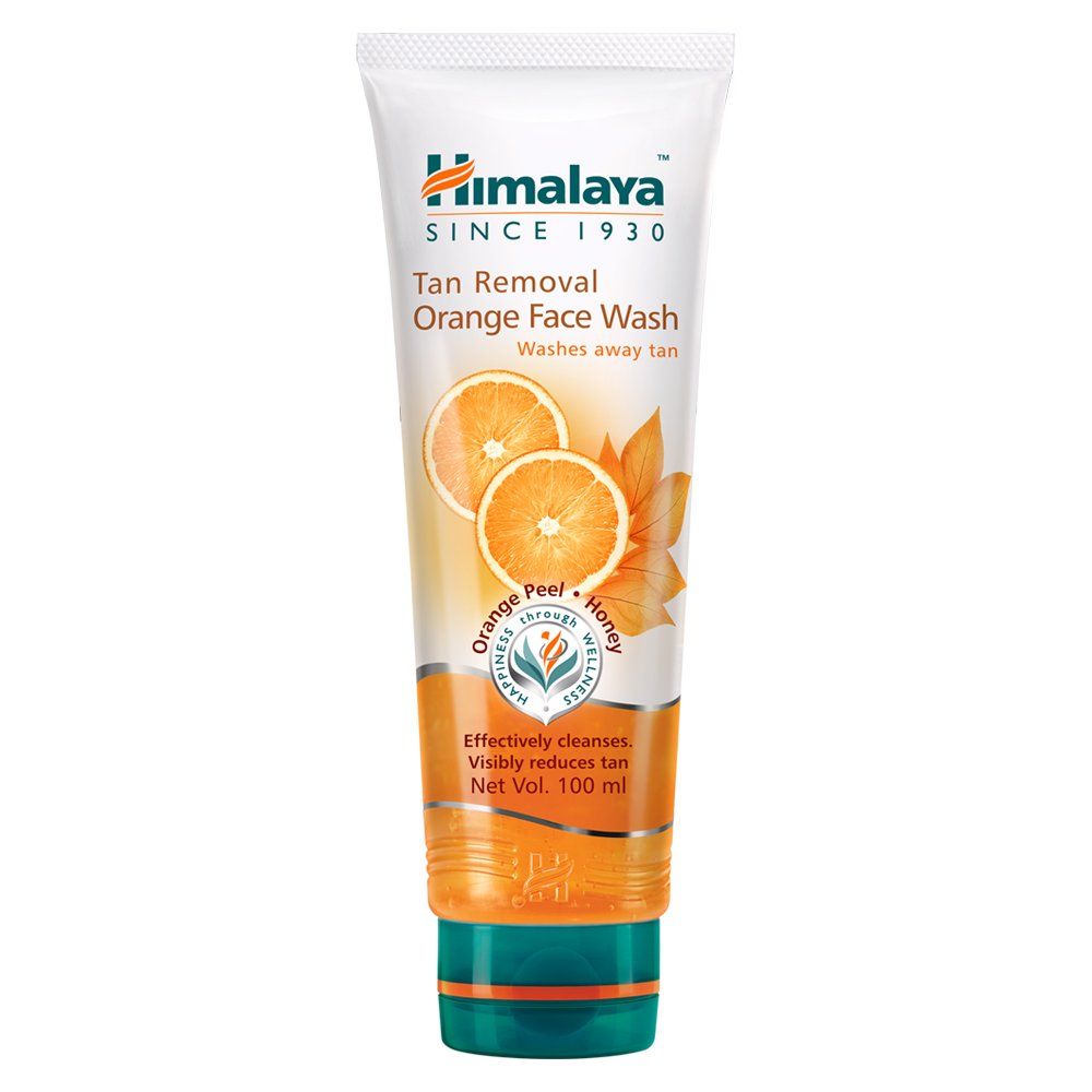 Himalaya Tan Removal Orange Face Wash 100ml - (Pack of 6) - Billjumla.com