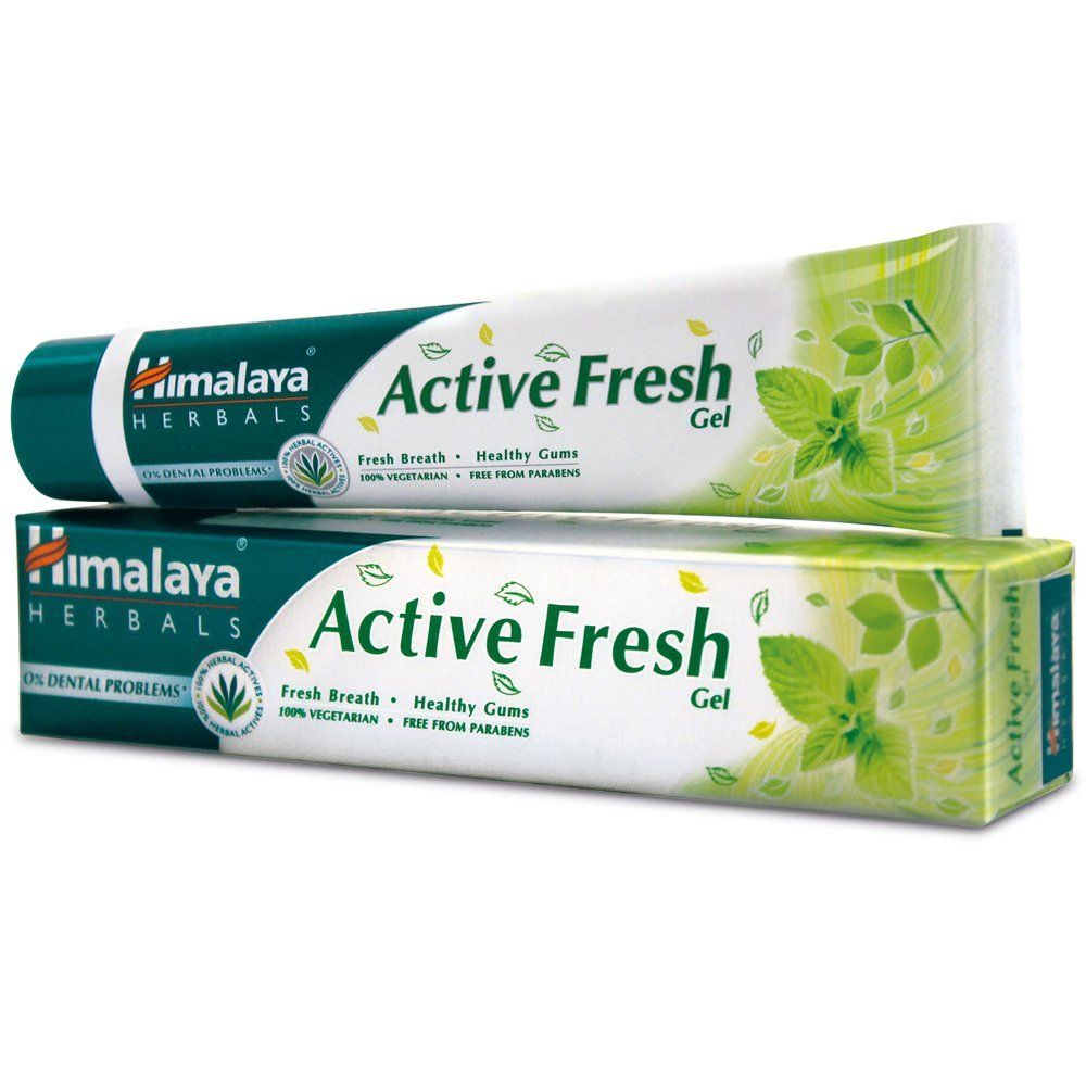 Himalaya Herbal Active Fresh Gel Toothpaste 80Ml (Pack Of 6) - Billjumla.com
