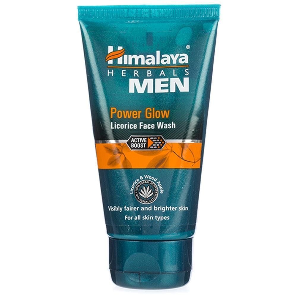 Himalaya Power Glow Licorice Face Wash for Men 100ml - (Pack of 6) - Billjumla.com