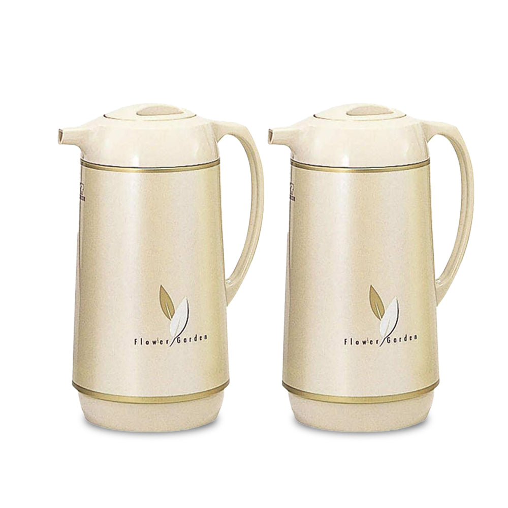 Zojirushi Vacuum Flask Beige 1 Liter - Pack Of 2 pieces - Billjumla.com