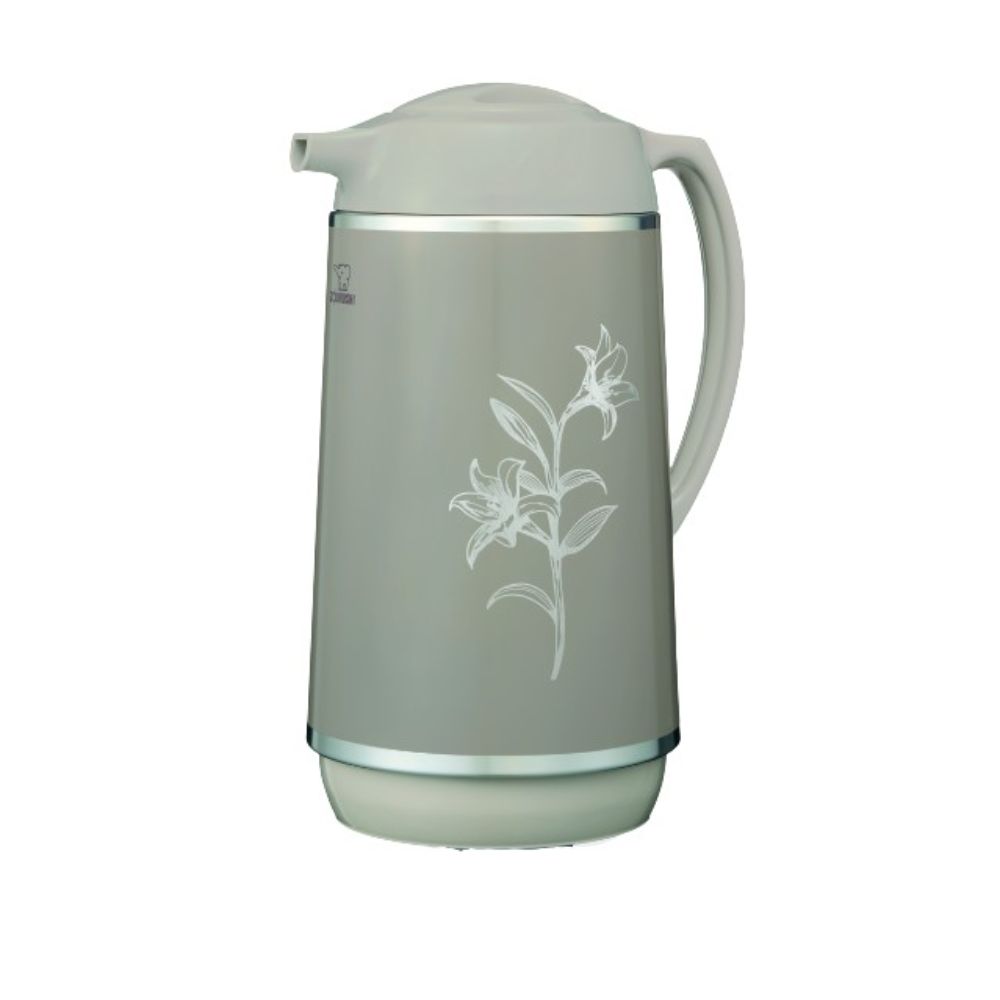 Zojirushi Vacuum Flask Lily Cocao 1 Liter- حزمة من 2 قطعتين