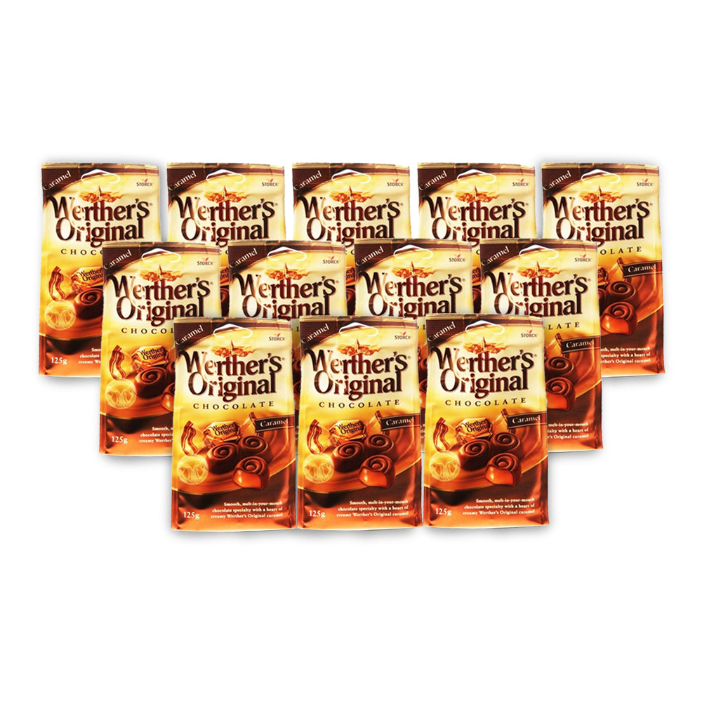 كيس كراميل شوكولاتة من ستورك ويرثر 125 غ - (مجموعة من 6 قطع)