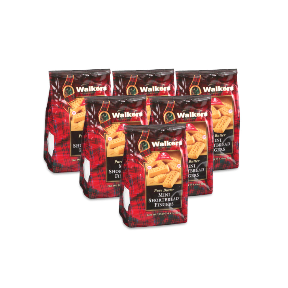 اصابع بسكويت صغيرة 125غ من والكرز (مجموعة من 6 أكياس)