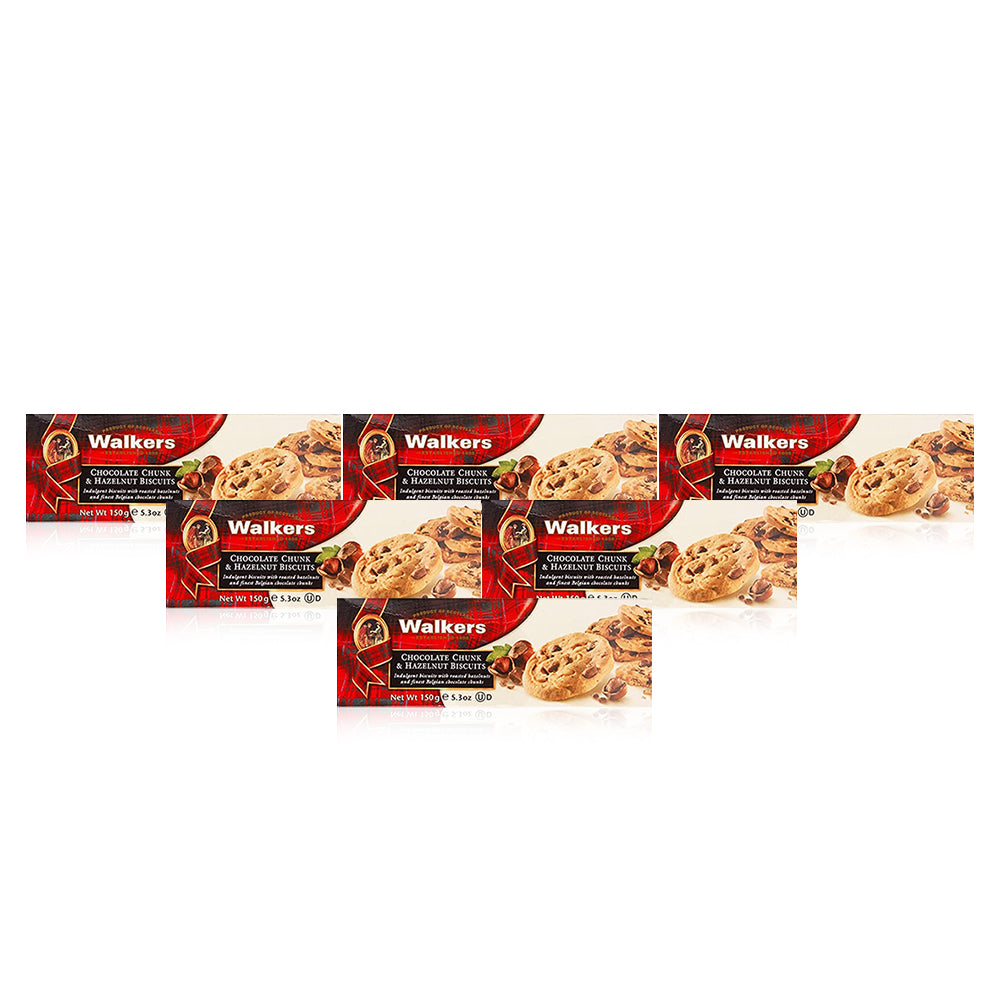 والكرز - بسكويت بالشوكولاتة والبندق ١٥٠ غ - (عبوة من 6 قطع)