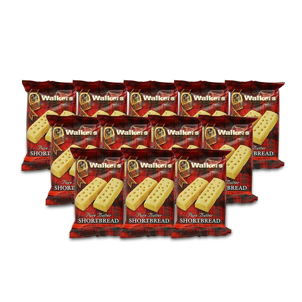 Walkers Cello Shortbread Fingers 40g - (Pack of 24)