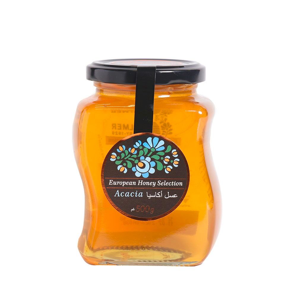 Fulmer Acacia Honey 500g S-Shape Jar - (Pack Of 12 Pieces) - Billjumla.com