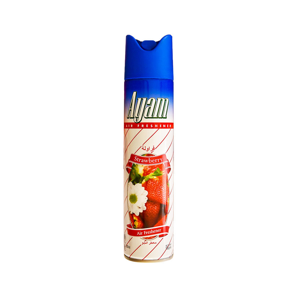 Ayam Strawberry Air Freshner 300 ml - (Pack of 6) - Billjumla.com