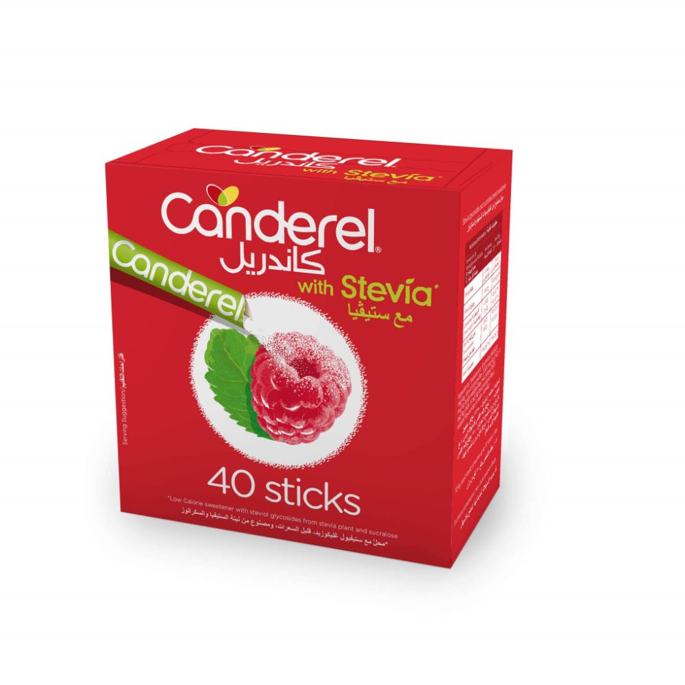Canderal Green Stevia 40 Sticks (Pack of 6 Pieces) - Billjumla.com