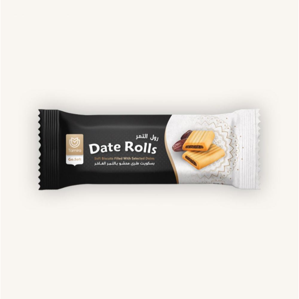 Tamira Date Rolls 126 Gm ( Pack Of 24 Pieces ) - Billjumla.com