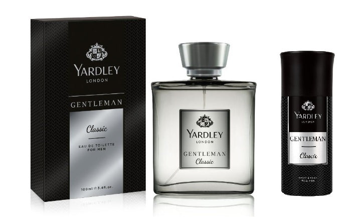 ياردلي- او دو تواليت- جنتلمان كلاسيك 100 مل + بخاخ الجسم ليجاسي 150 مل