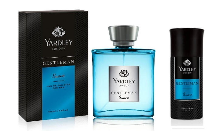 Yardley Gentleman Suave EDT 100ml + Suave Body Spray 150ml