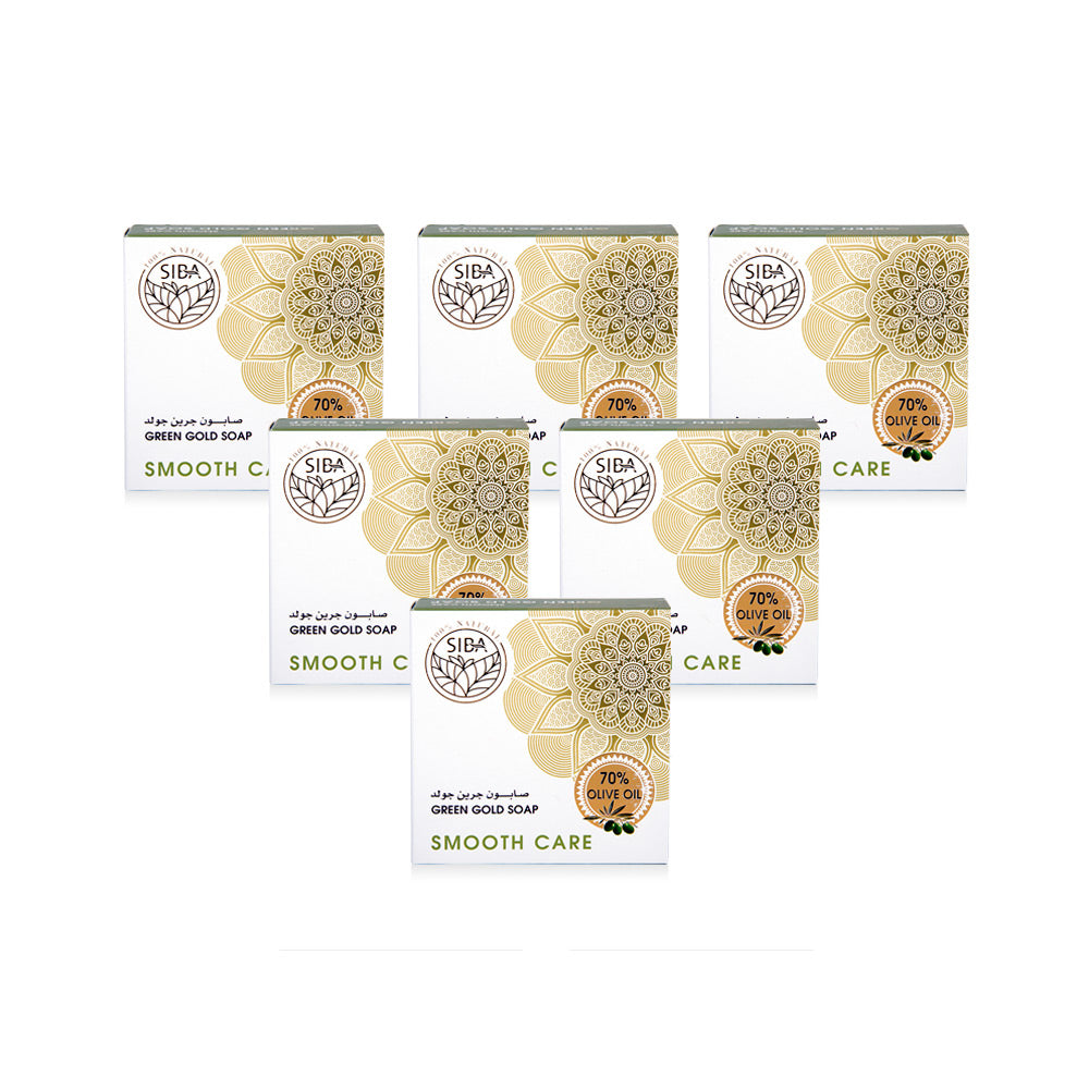 Siba Green Gold Soap (Pack of 6)