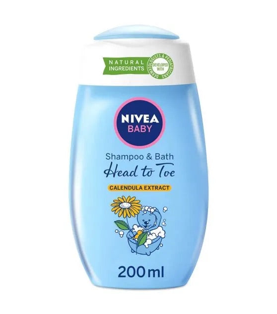 شامبو وحمام نيفيا بيبي 200 مل