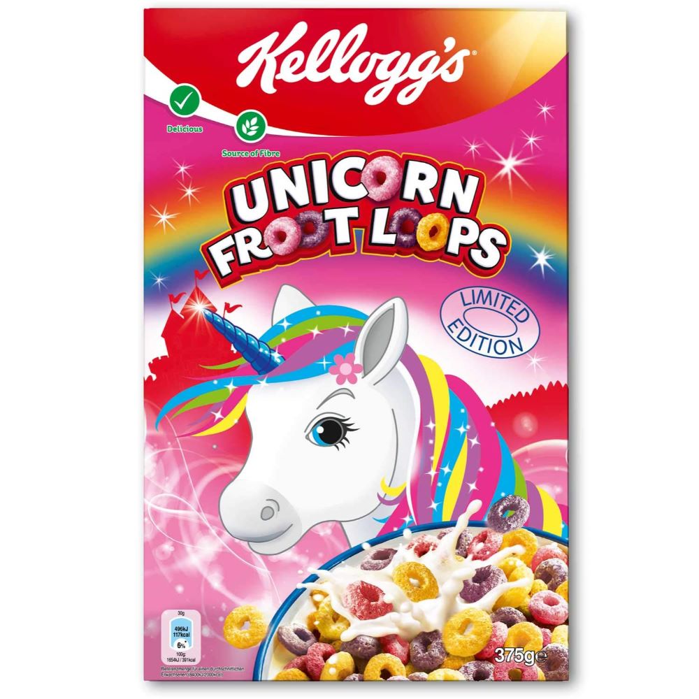 Kellogg's Froot Loops Cereal 375 gm ( Pack of 4 Pieces ) - Billjumla.com