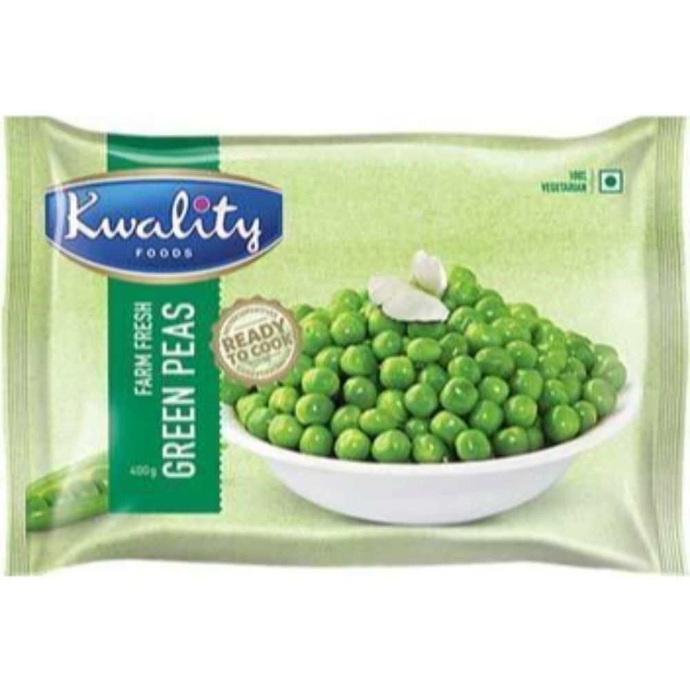 Kwality Green Peas 400Gm - (Pack Of 12) - Billjumla.com