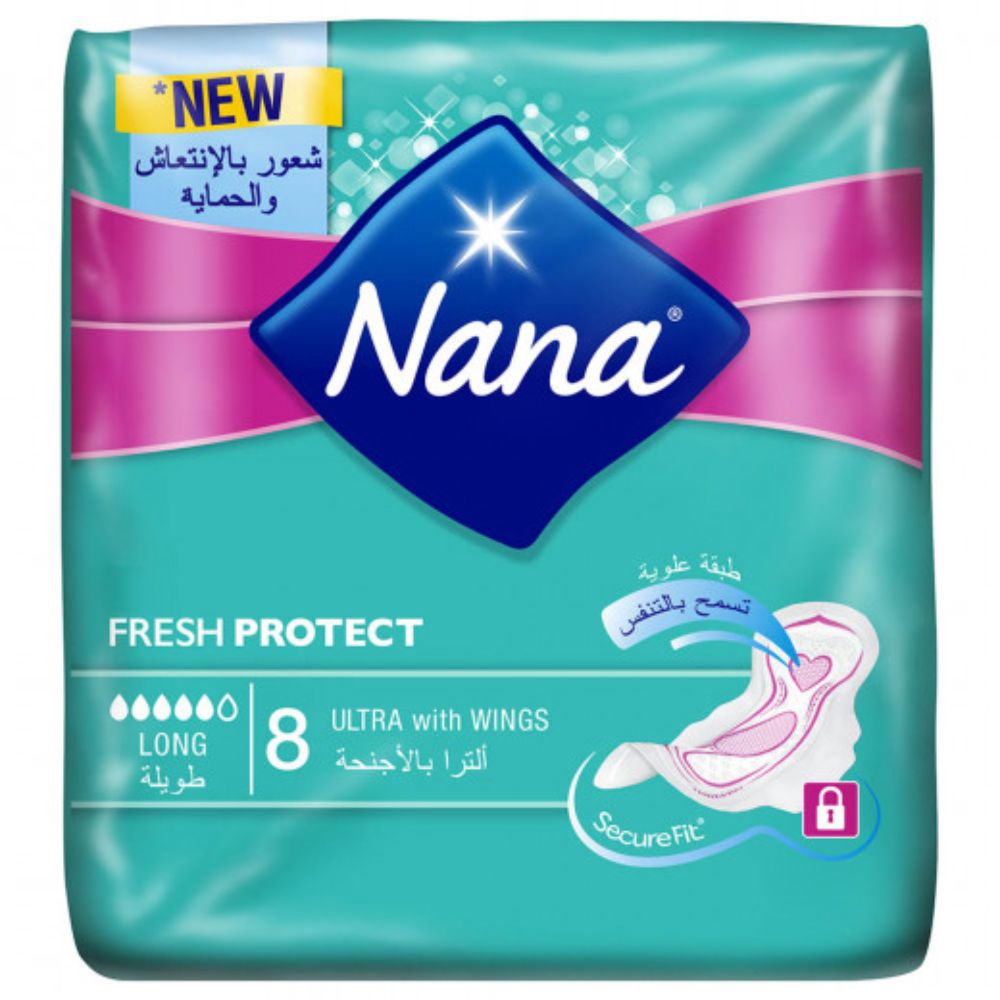Nana Ultra Super Wings 8 Pads (Pack Of 24 Pieces) - Billjumla.com