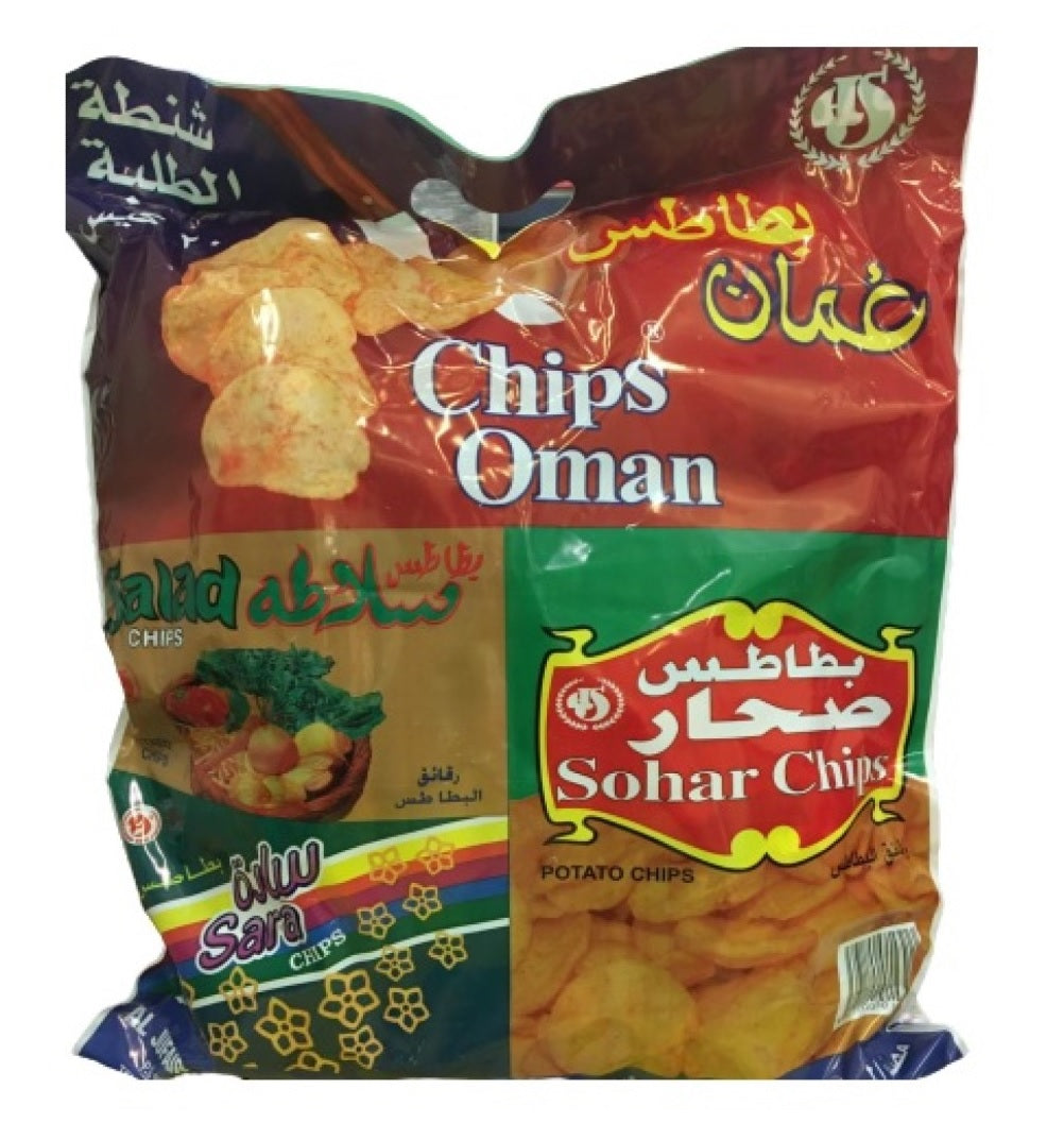 Oman Chips Assorted 15g (2 Bags of 20 Pieces Total 40 Pieces