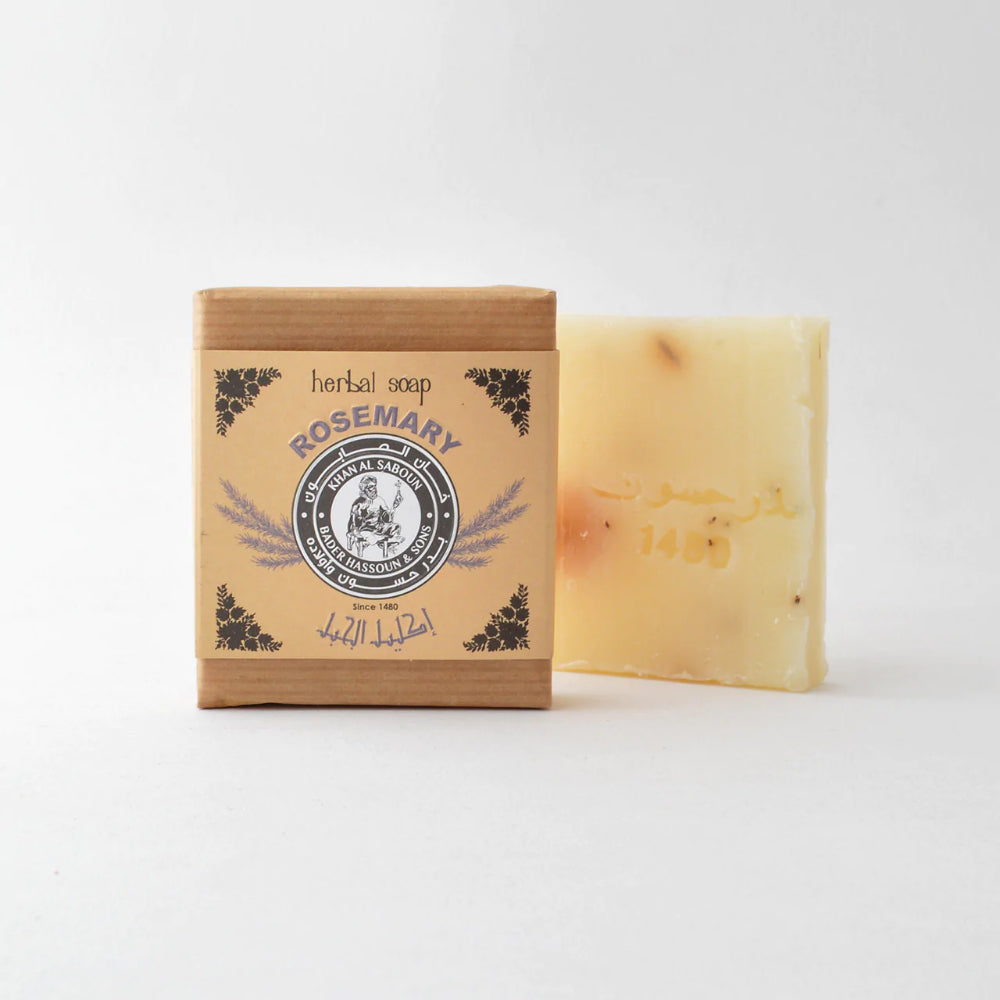 خان الصابون صابون إكليل الجبل بالأعشاب 80 جرام