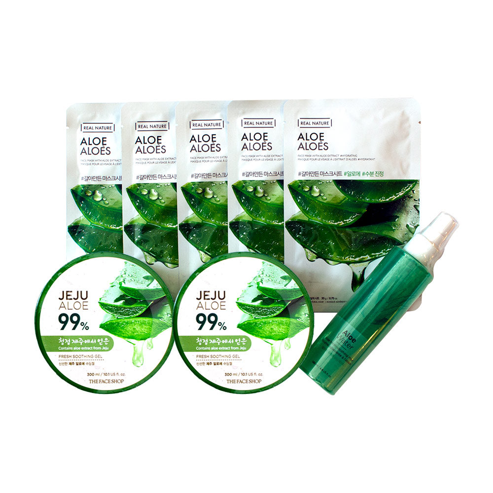 The Faceshop Refreshing Aloe Vera Set - Billjumla.com