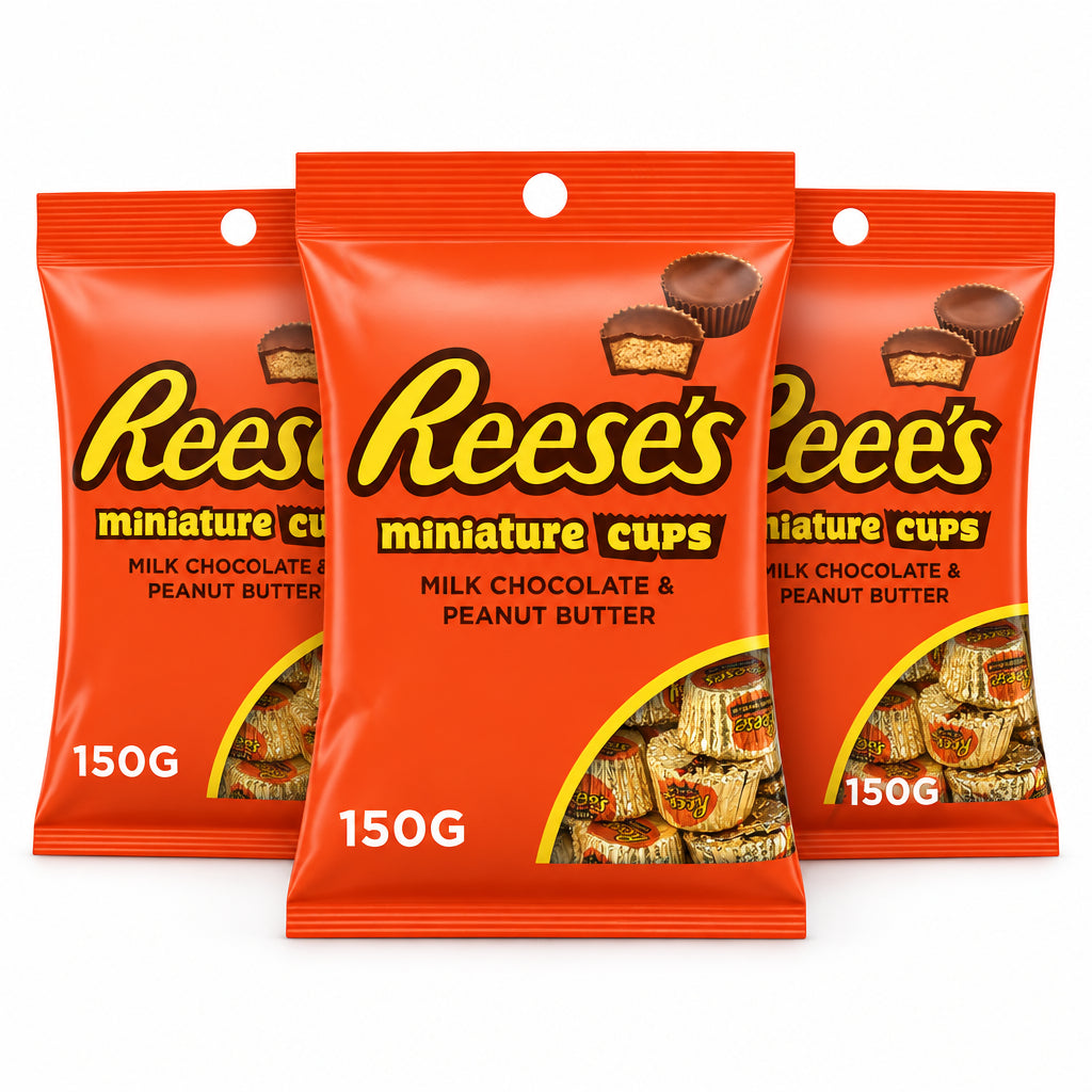 Reeses Miniature Cups 150gm (Pack of 3)