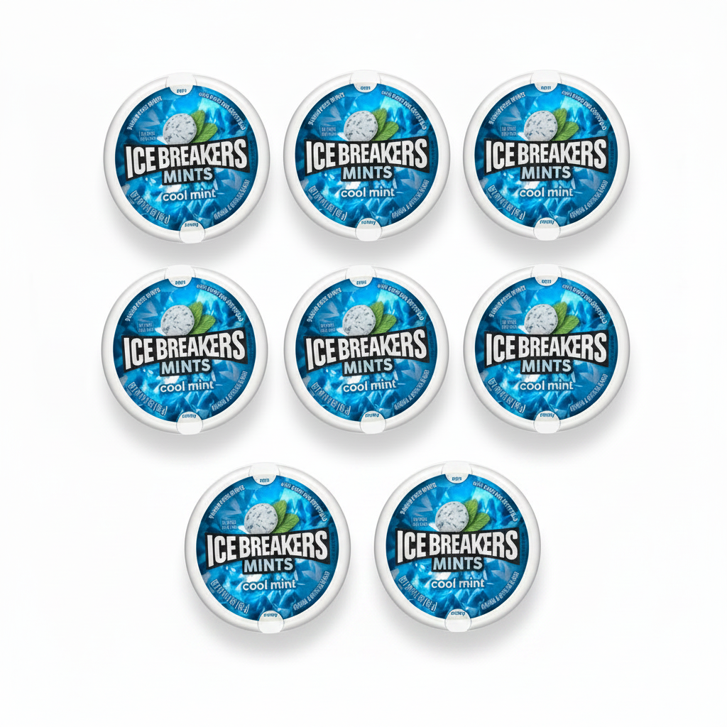 Ice Breakers Cool Mint 42g (Pack of 8)