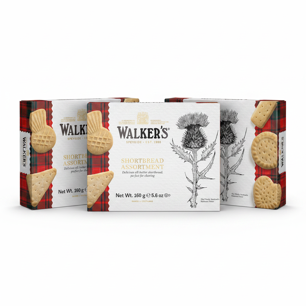 Walkers Assorted Shapes 160g (Pack of 3)