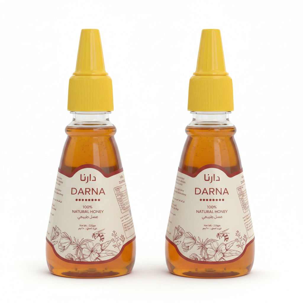 DARNA NATURAL HONEY 250GM SQUEEZE (Pack of 2)