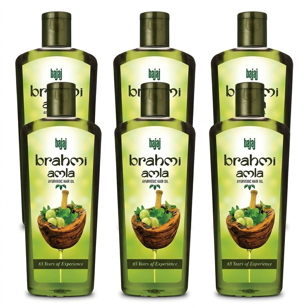 Bajaj Brahmi Amla Oil 100 Ml (Pack of 6)
