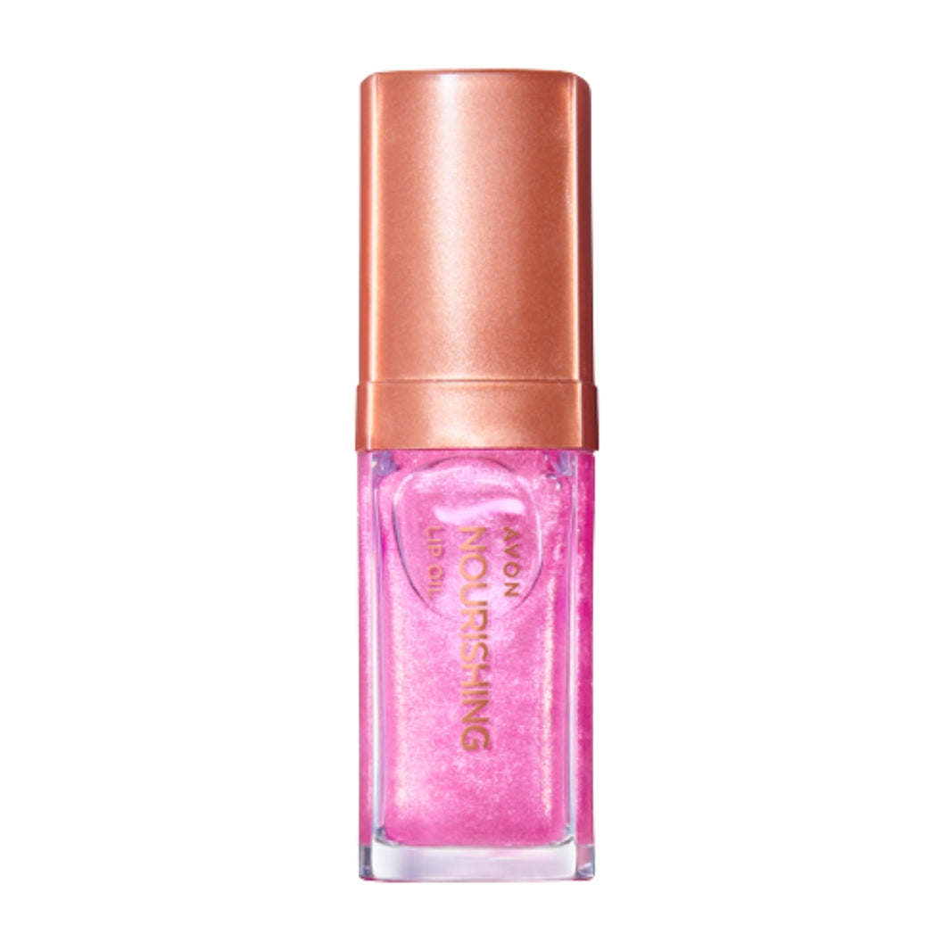 AVON TRUE COLOR NOURISHING LIP OILS SHIMMERING PETAL