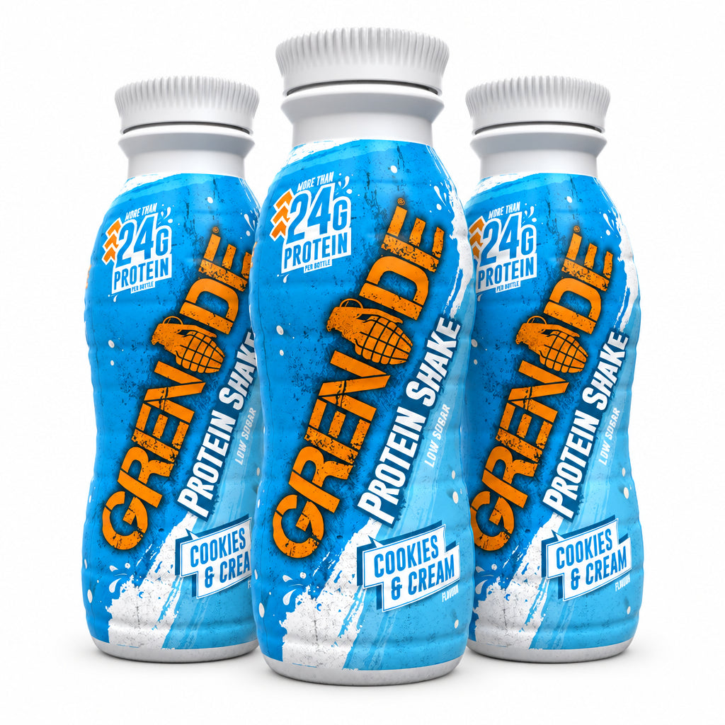 Grenade Cookies & Cream Shake  330ml (Pack of 3)