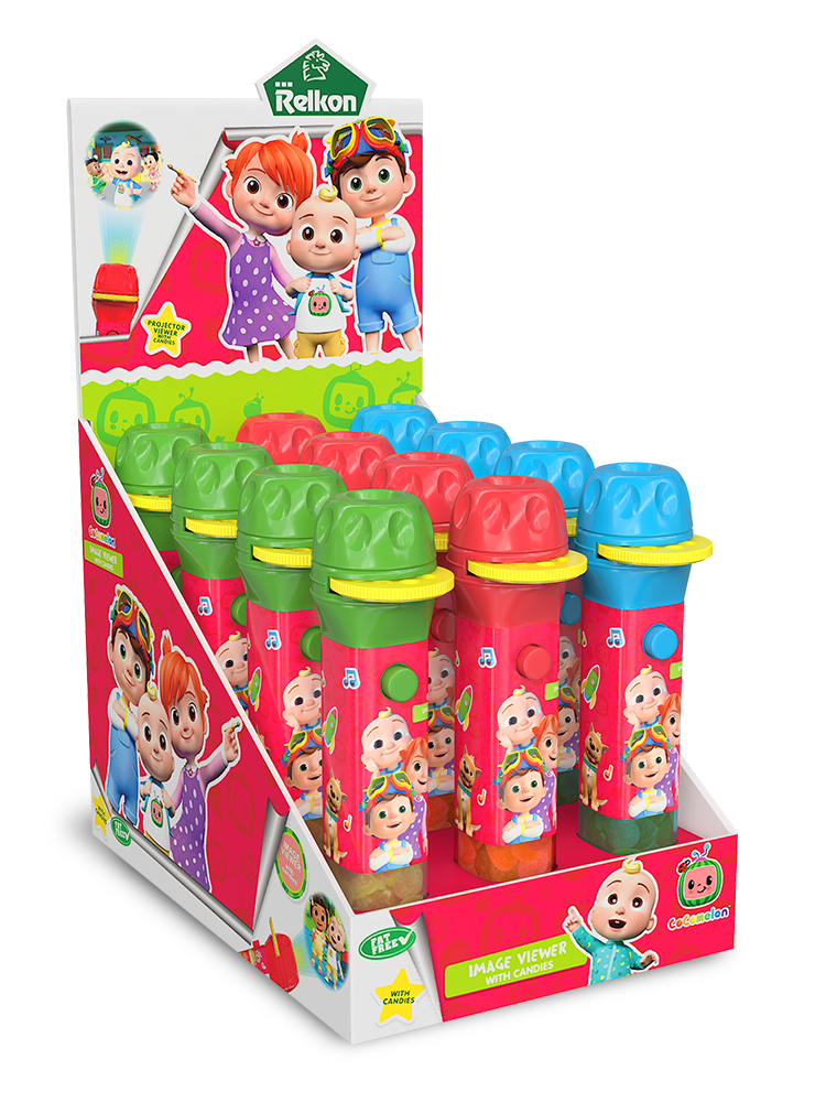 Cocomelon Imge Viwer W/Candies 8G (Pack of 12)